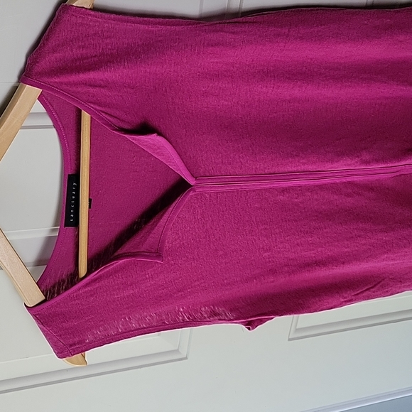 Sanctuary Fuchsia Linen Sleeveless Size M - Picture 2 of 7